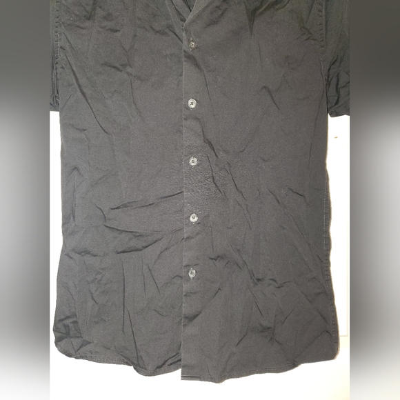 5 for $20 | ASOS DESIGN Slim Fit Band Collar Shirt With Roll Sleeves - Picture 7 of 16